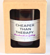 Lavender candle scented with lavender florals