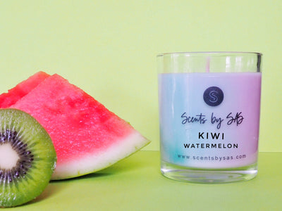 captivating scented soy wax candle offering a delightful sensory experience with its aromatic fragrance & clean burning nature
